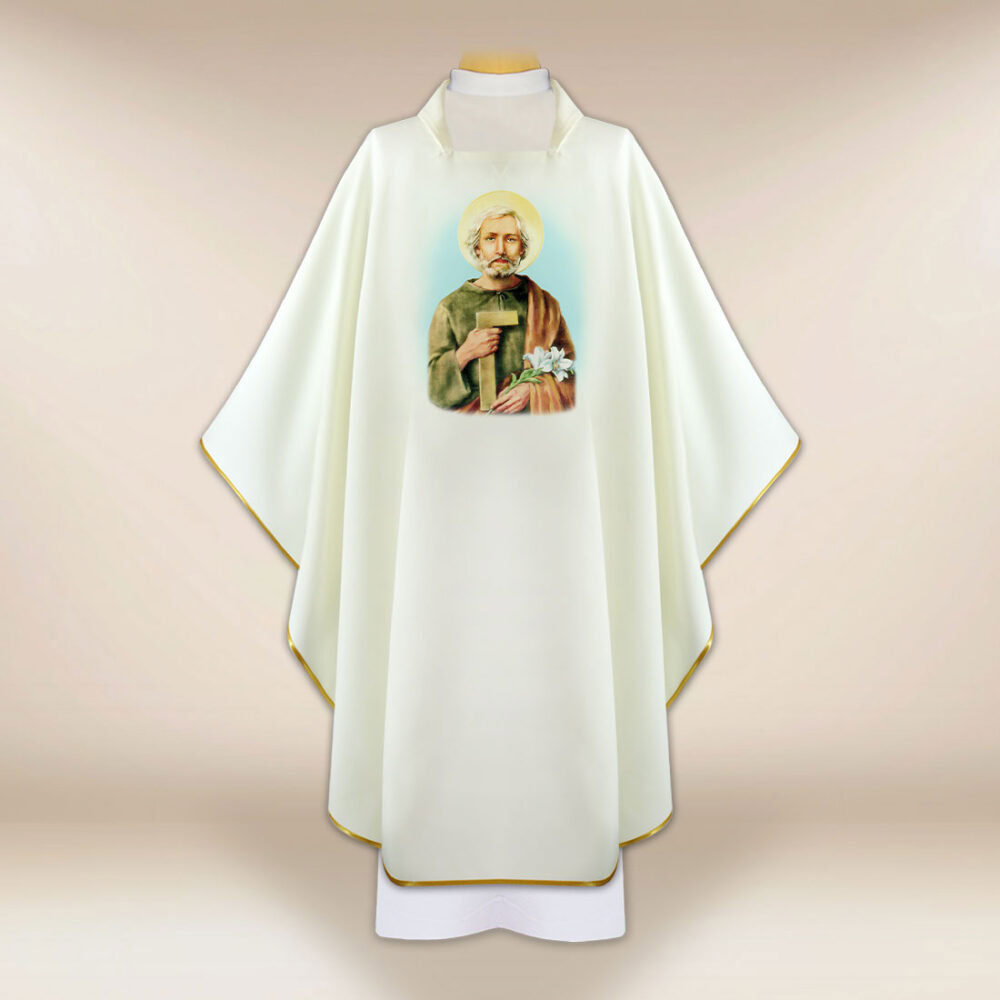 Casula con immagine di San Giuseppe
