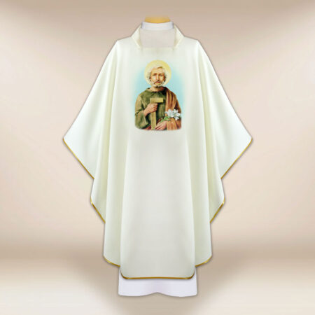 Casula con immagine di San Giuseppe
