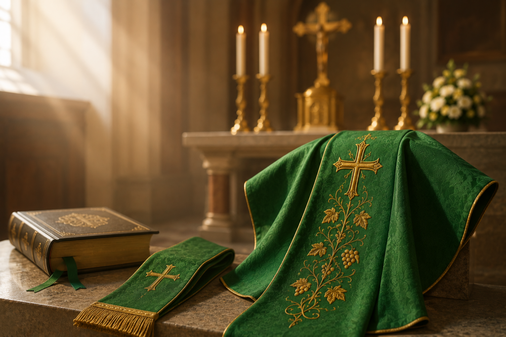 Il Tempo Ordinario nella liturgia: significato, simbolismo e paramenti liturgici