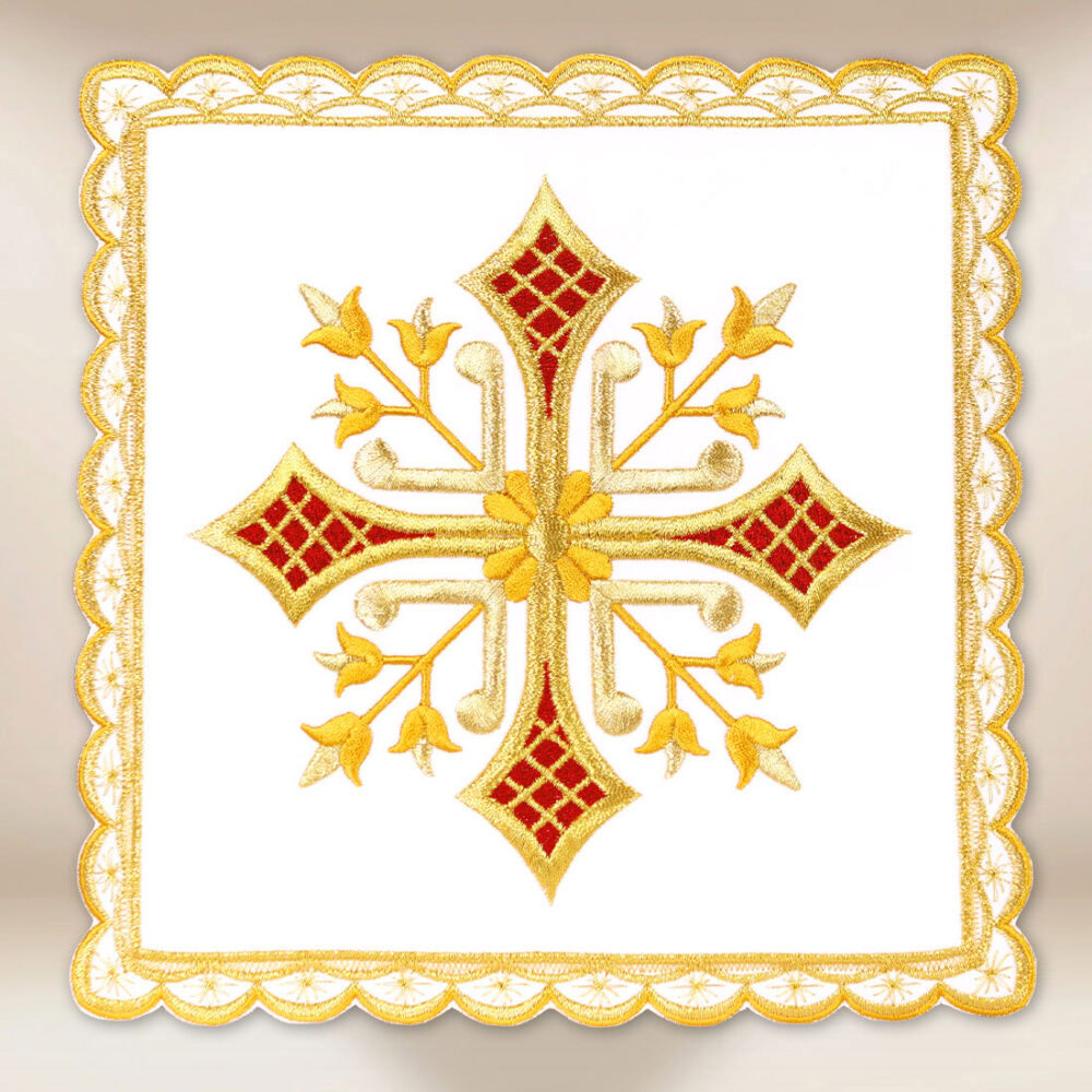 Palla liturgica ricamata