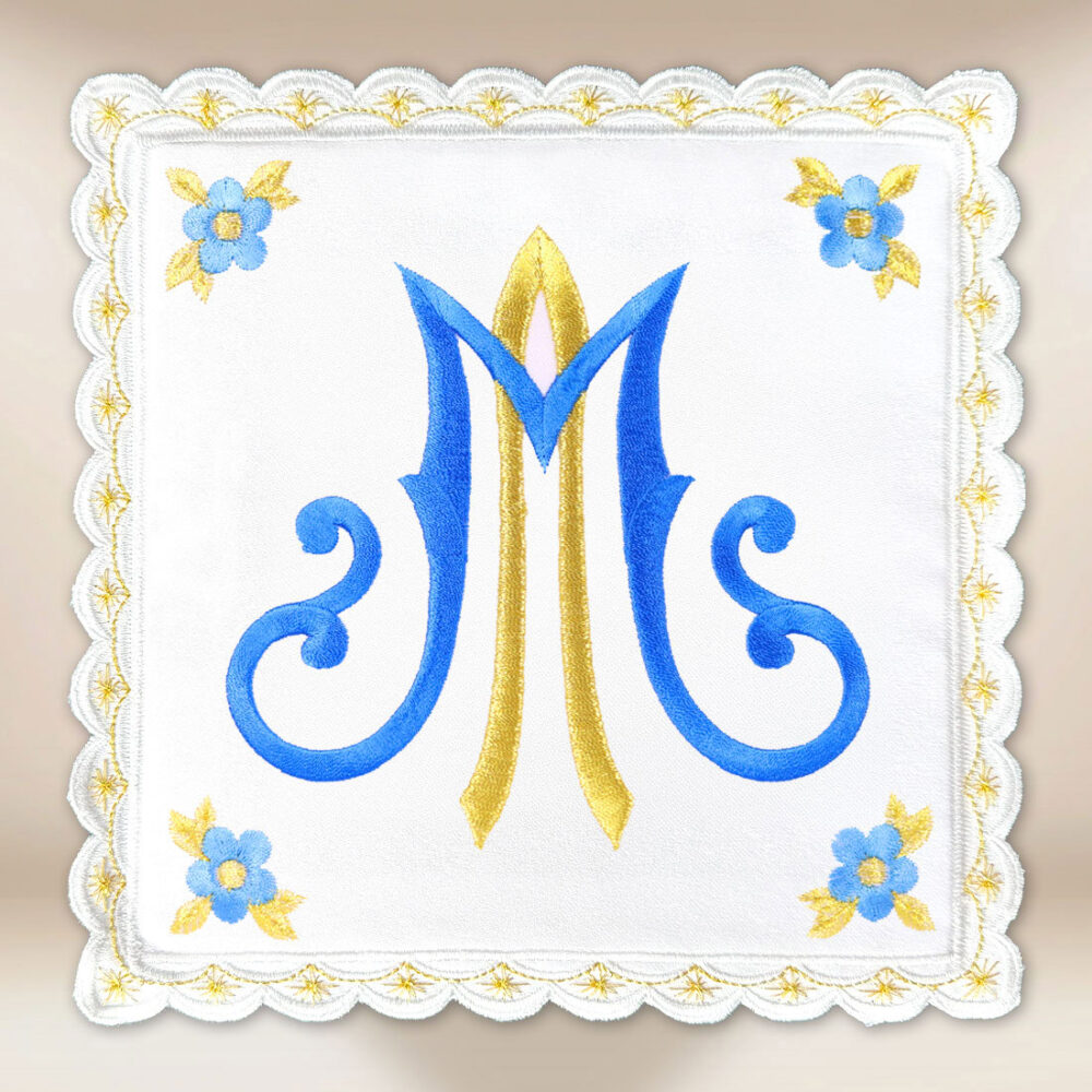 Palla liturgica mariana