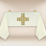 Velo omerale ricamato liturgico
