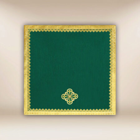 Velo per calice verde liturgico