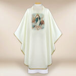 Casula con immagine Madonna Assunta