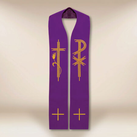 Stola sacerdotale ricamata PX