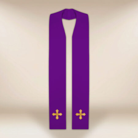 Stola sacerdotale per la confessione viola