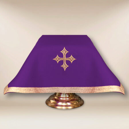 Velo per calice viola 45x45cm