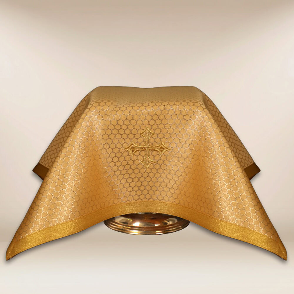 Velo per calice oro 55x55cm
