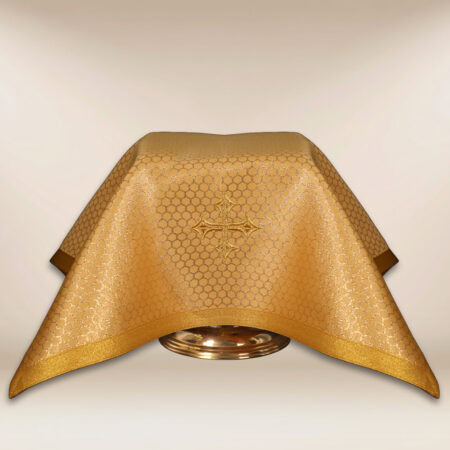 Velo per calice oro 55x55cm
