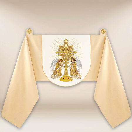 velo omerale liturgico ricamato