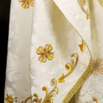 Casula sacerdotale ricamata Gesù Misericordioso