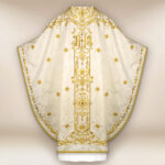 Casula sacerdotale ricamata Gesù Misericordioso