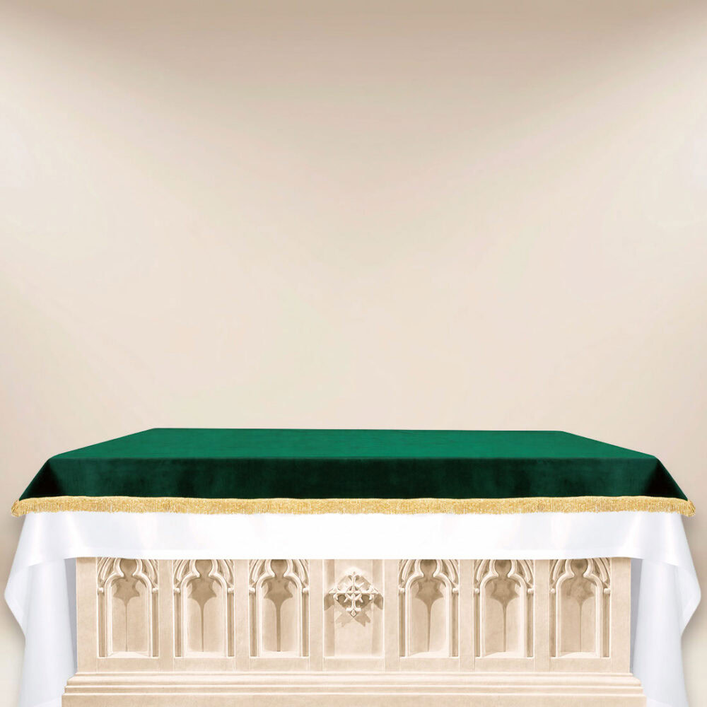 Copertura d'altare in peluche