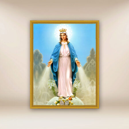 Immagine su tessuto Madonna Immacolata Concezione