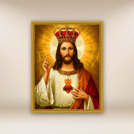 Immagine Su Tessuto Cristo Re