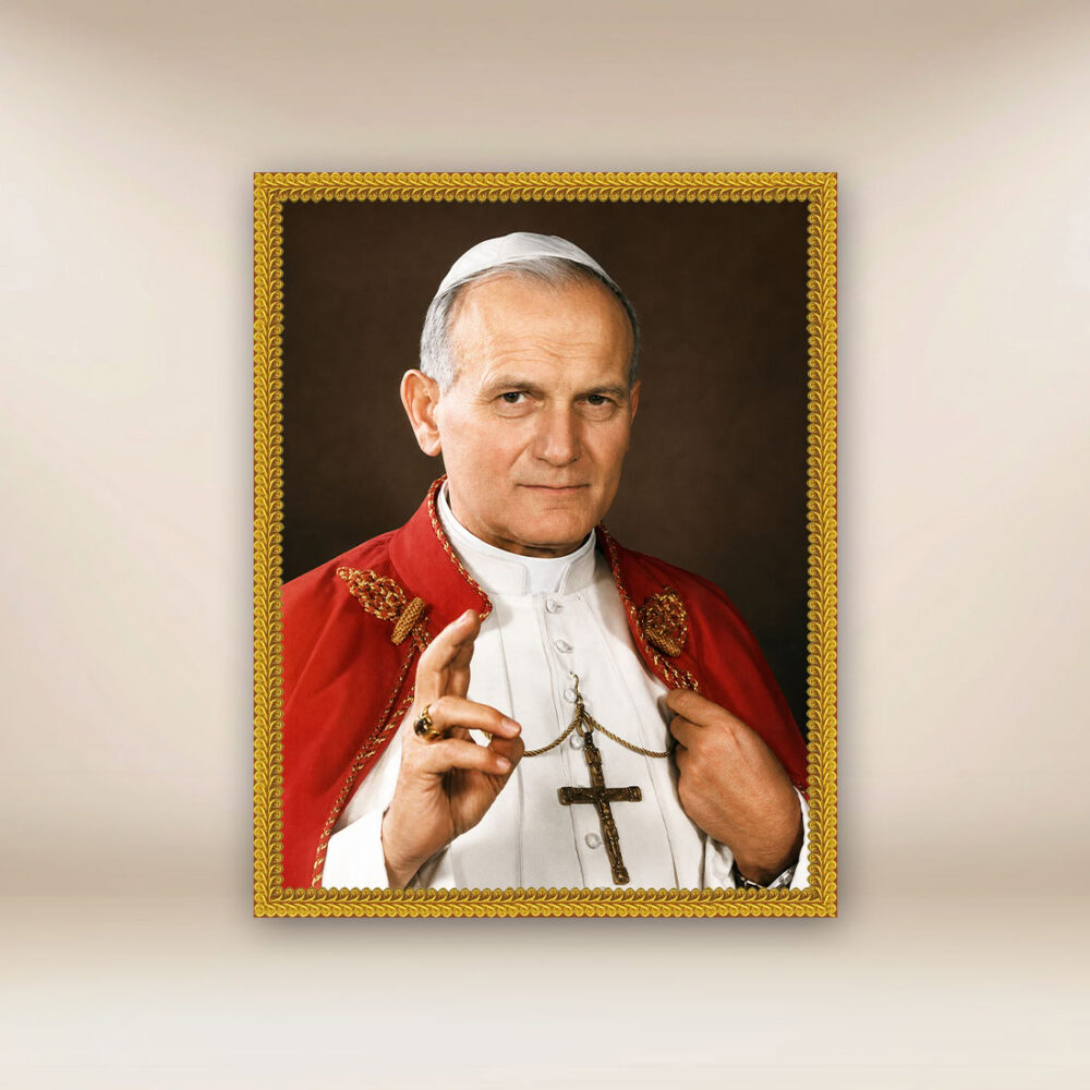 Immagine Su Tessuto Giovanni Paolo II