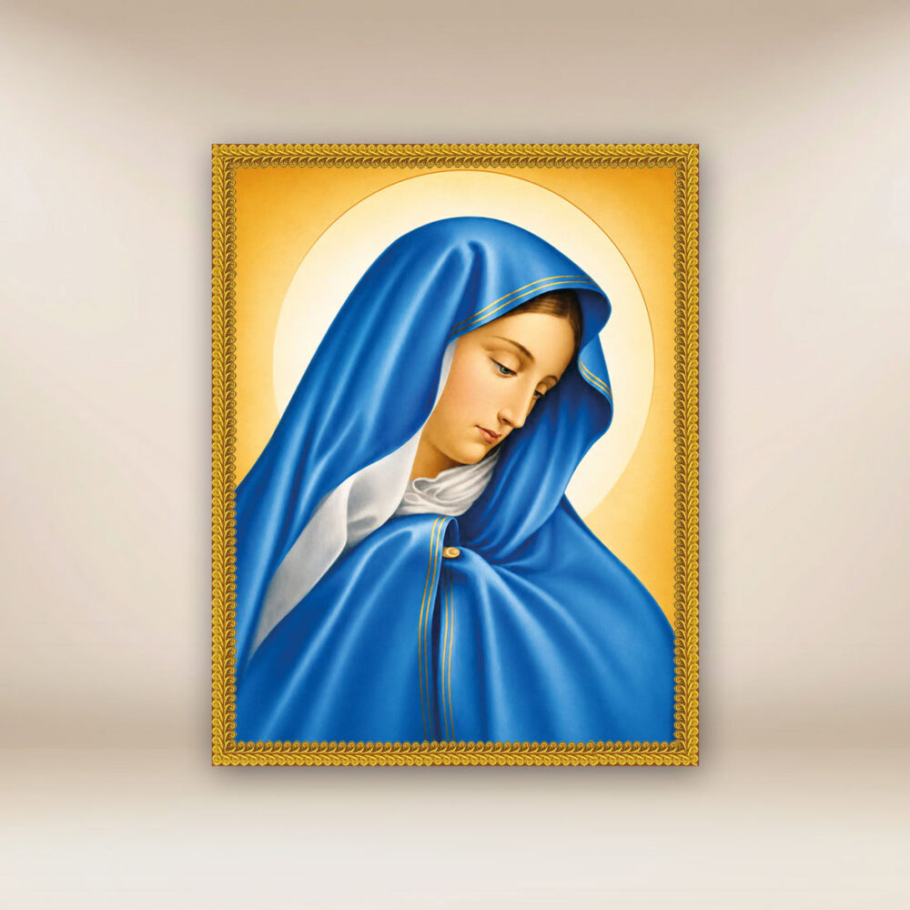 Immagine su tessuto Madonna Bolesna