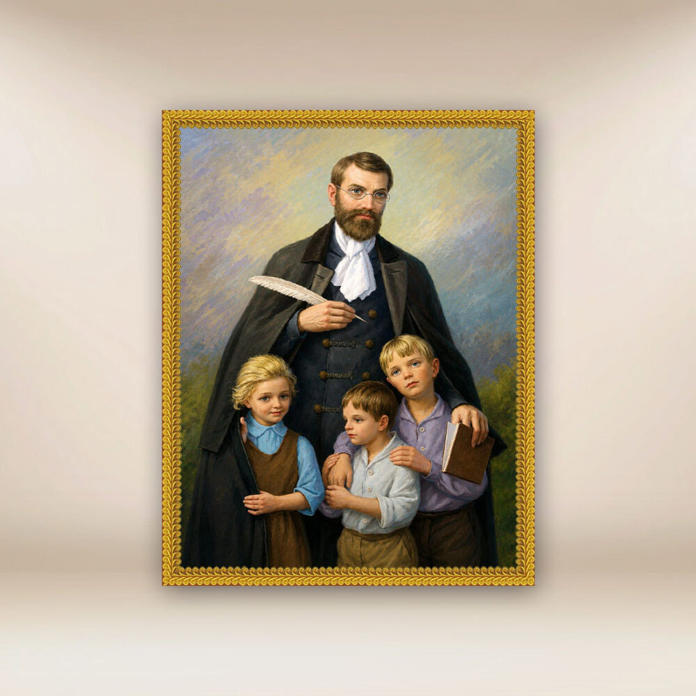 Immagine su tessuto Bł. Edmund Bojanowski Immagine su tessuto Bł. Edmund Bojanowski