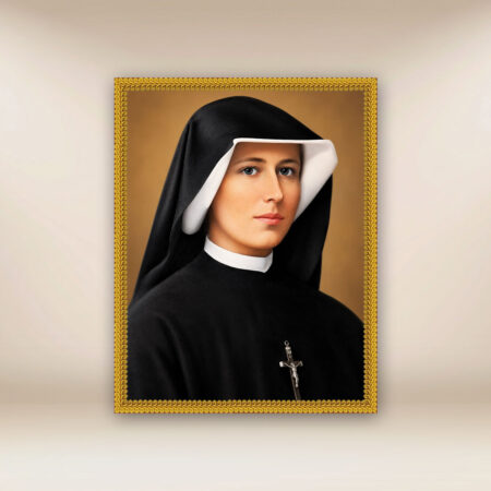 Immagine su tessuto San Faustina