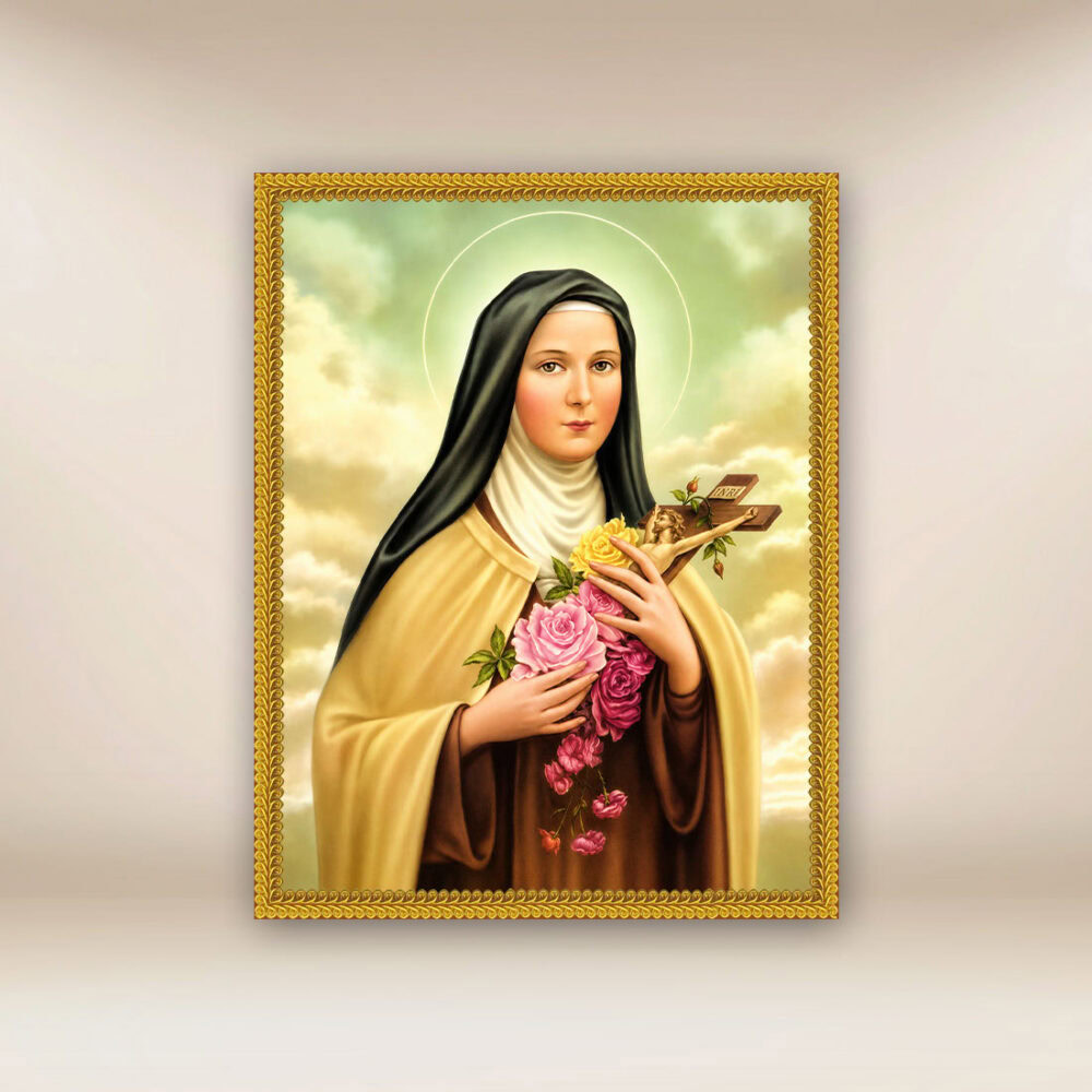 Immagine su tessuto Santa Teresa