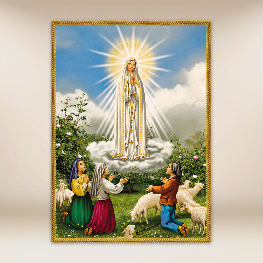 decorazione liturgica Madonna di Fatima