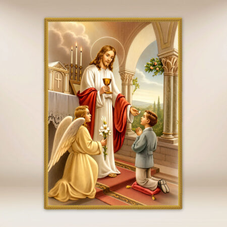 Decorazione liturgica grande "Comunione"
