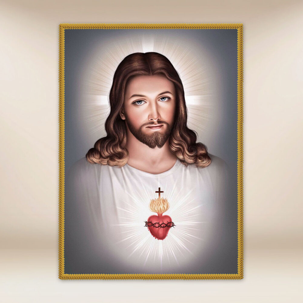 Decorazione liturgica grande Cuore di Gesù