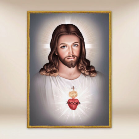 Decorazione liturgica grande Cuore di Gesù