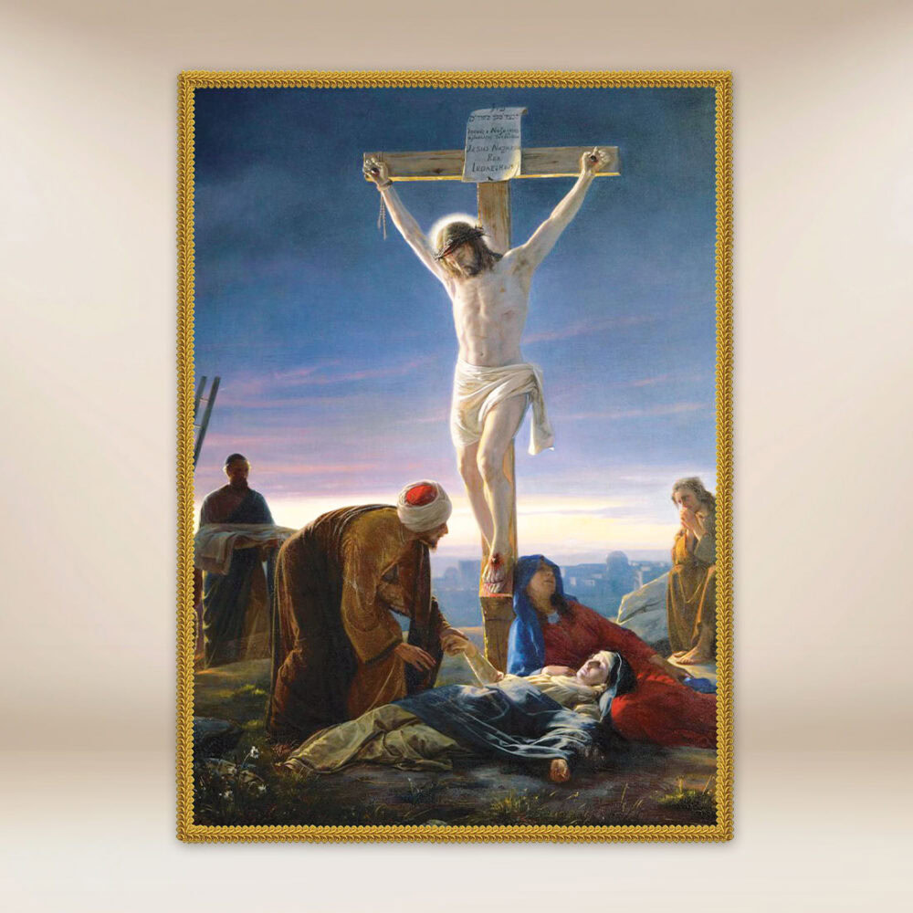 decorazione liturgica della crocifissione