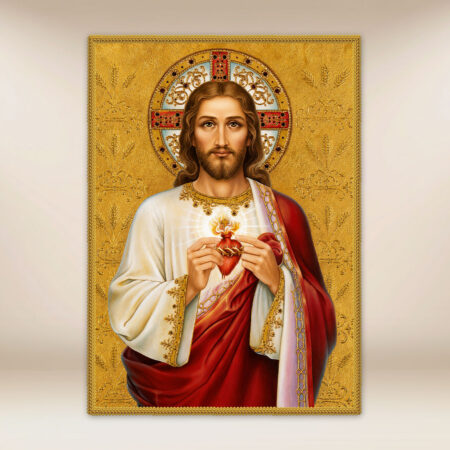 Decorazione liturgica Cuore di Gesù