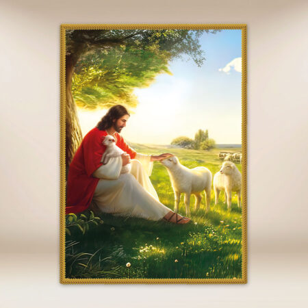 Decorazione liturgica "Buon Pastore"