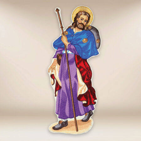 applicazione ricamata di San Giacomo