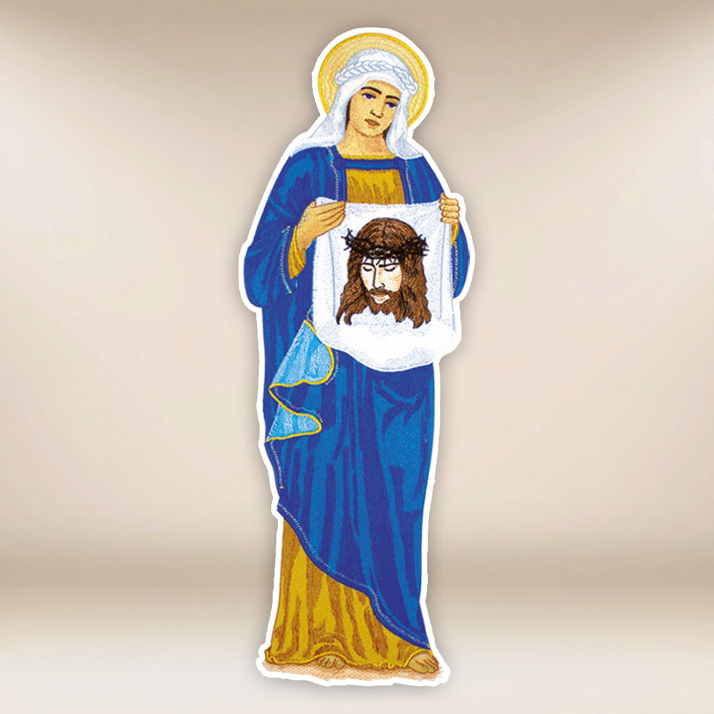 Applicazione ricamata Santa Veronica
