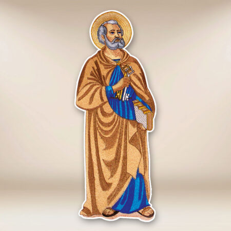 applicazione ricamata di San Pietro