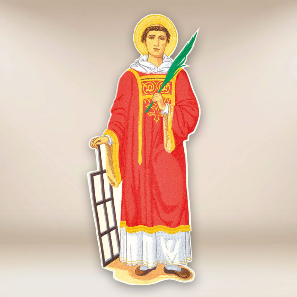 Applicazione ricamata S. Lorenzo