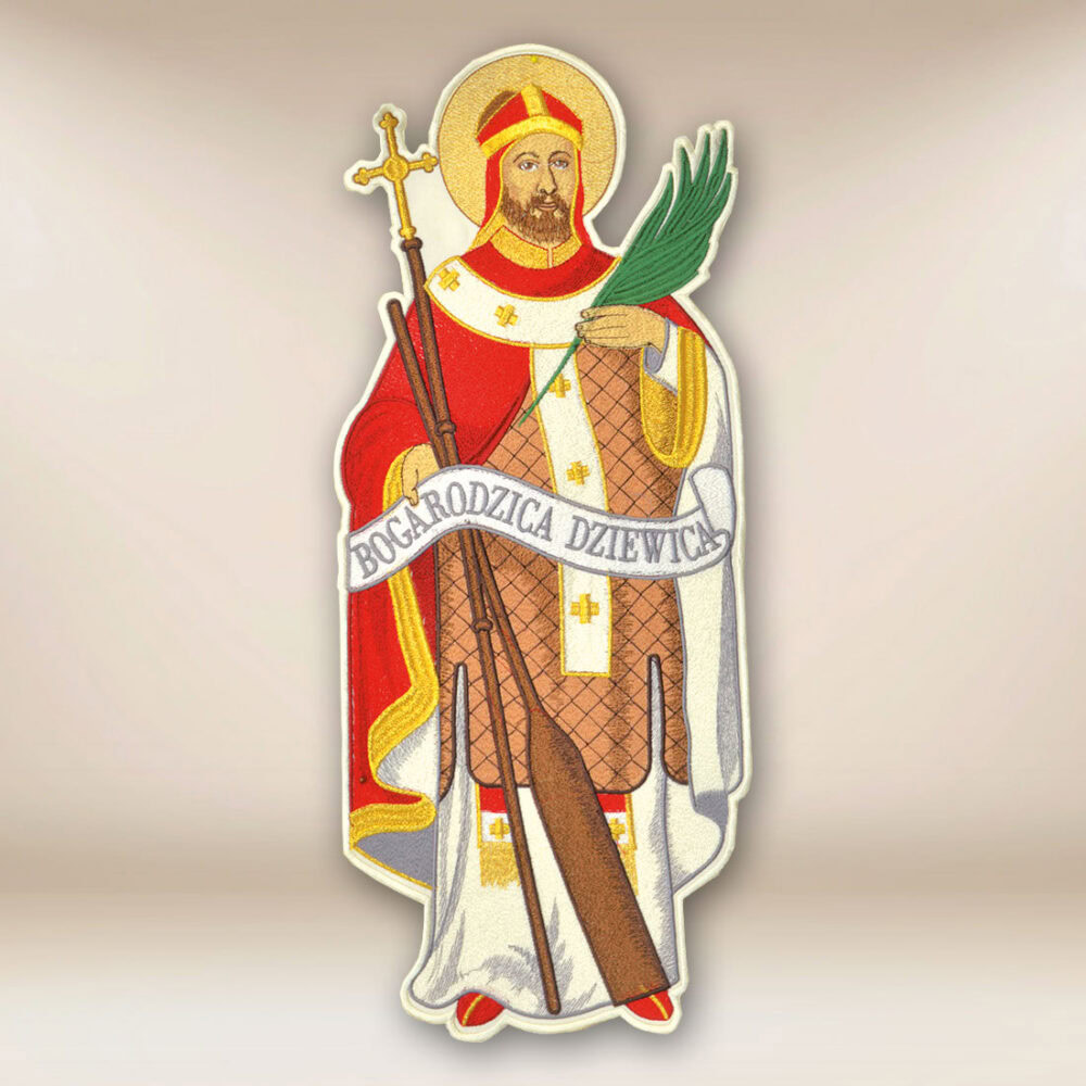 Applicazione ricamata Santo Wojciech