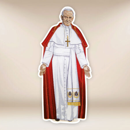 Applicazione ricamata San Giovanni Paolo II