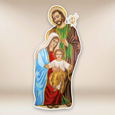 Applicazione Ricamata "Sacra Famiglia"