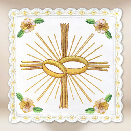 Palka haftowana ślubna “Primavera”