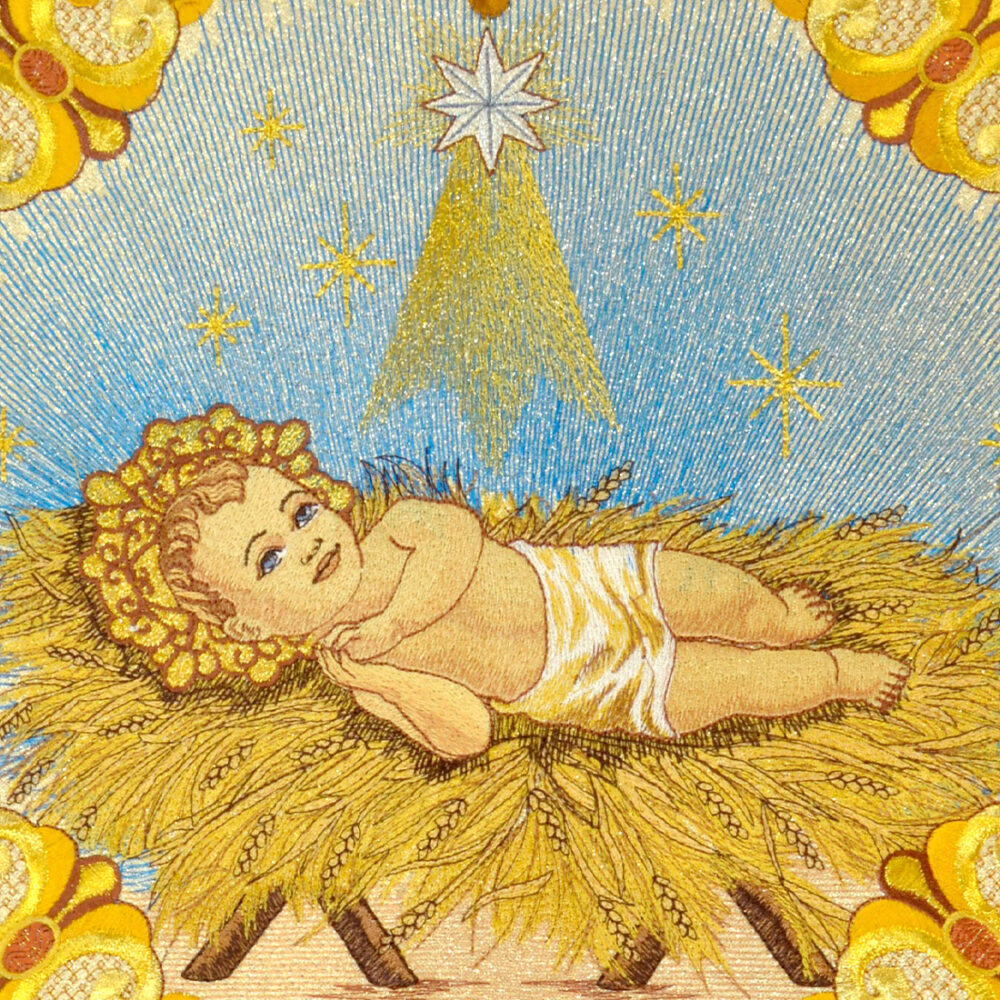 Haftowana kapa liturgiczna