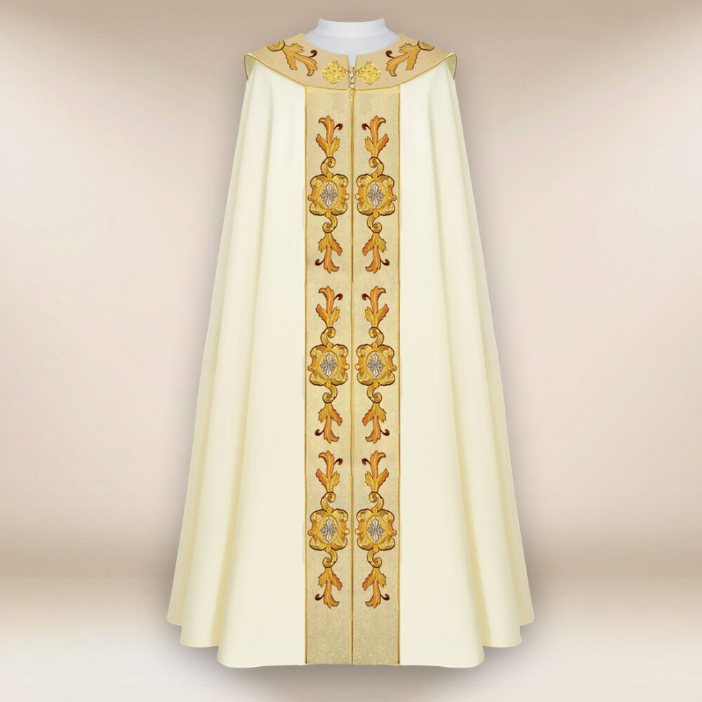 Haftowana kapa liturgiczna Haftowana kapa liturgiczna