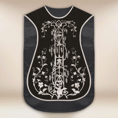 Casula romana replica nera IHS