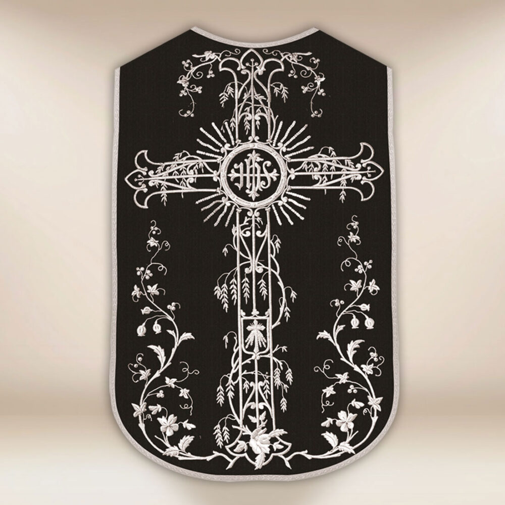 Casula romana replica nera IHS