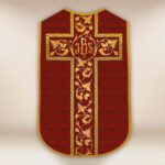 Casula romana replica rossa IHS