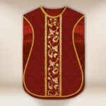 Casula romana replica rossa IHS