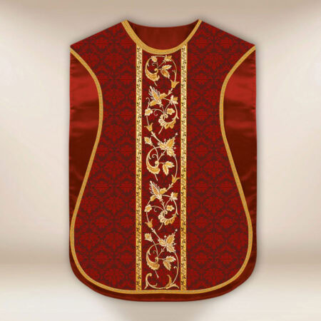 Casula romana replica rossa IHS