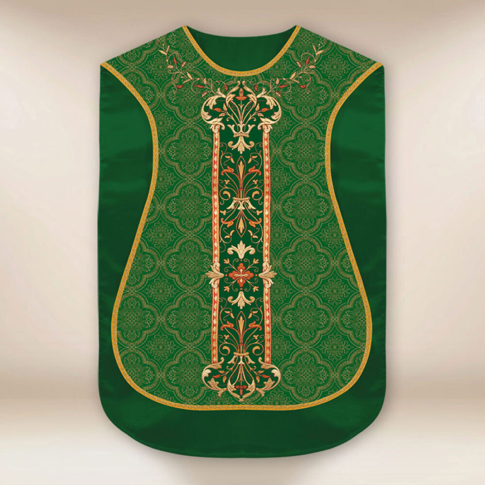 Casula romana replica verde IHS