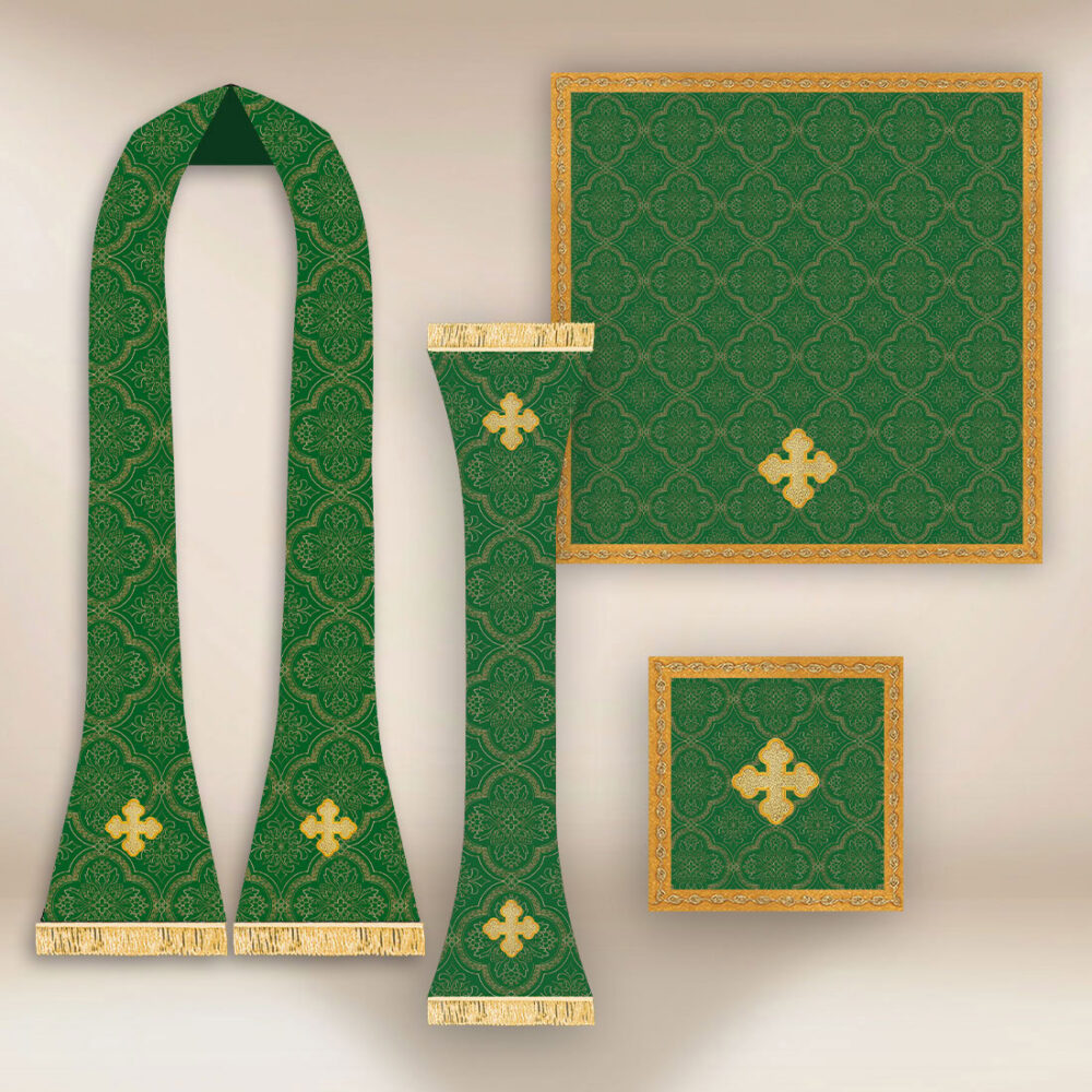 Casula romana replica verde IHS