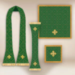 Casula romana replica verde IHS