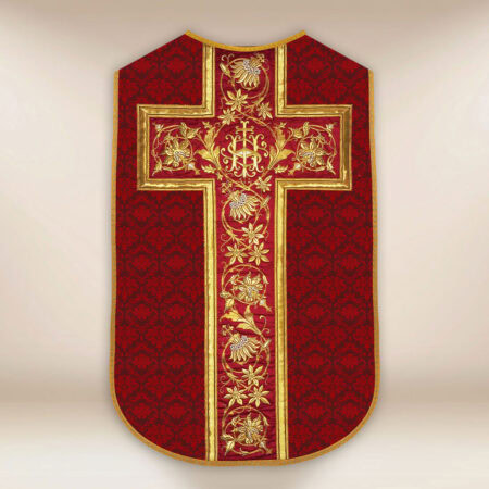 Casula romana replica rossa IHS